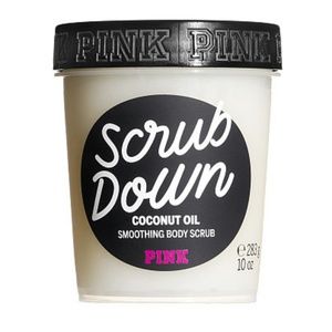 PINK  Scrub Down Coconut Oil Body Scrub *NWT*